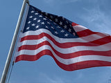 USA Single Sided 4'X6' Flag Rough Tex® 150D