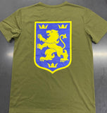 Ukraine Official Commander in Chief & Royal Crest Rough Tex® Cotton Military Shirt Size Large