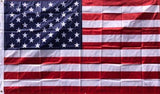 Made In The USA American Super Polyester 3'X5' Flag With Instruction Booklet Included