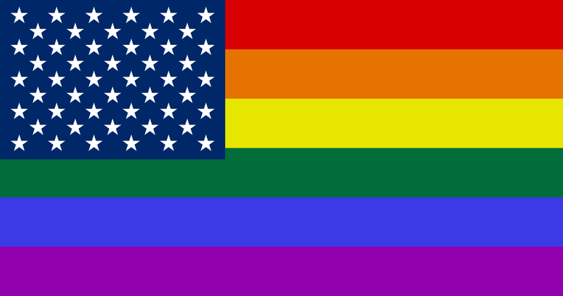 Bear Pride Rainbow 12"x18" Stick Flags Parade