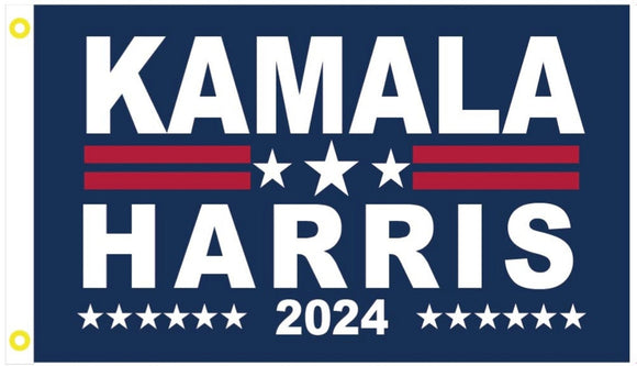 Kamala Harris 2024 3'X5' Flag ROUGH TEX® 100D Ships By August 15