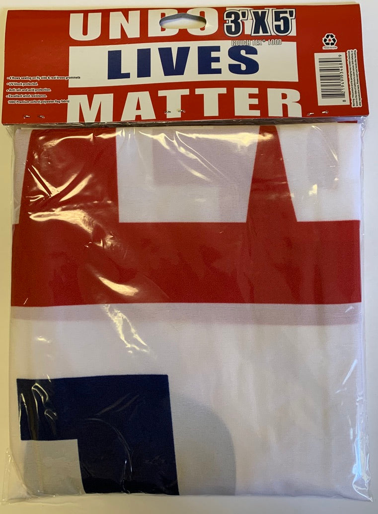 Unborn Lives Matter 3'X5' Flag ROUGH TEX® 100D
