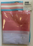 Transgender 3'X5' Rough Tex ® 150D Nylon Flag