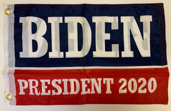 Biden President 2020 Democratic Presidential Blue And Red Double Sided Flag 12