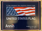 United States Flag 3'X5' 100% All Weather Nylon Annin Flagmakers®