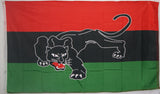 Black Afro American Panther 3'X5' Flag Rough Tex® 100D