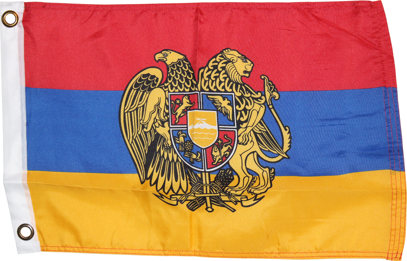 Armenian Presidential Coat of Arms Official - 12''X18'' Flag Rough Tex® 100D