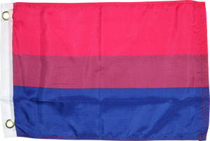 Bisexual  - 12"X18" Rough Tex ® 100D Flag