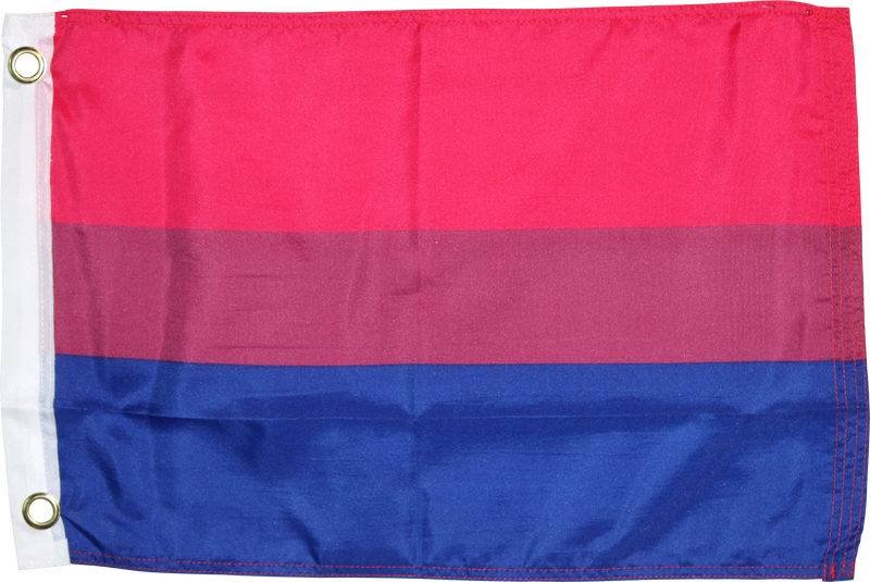 Bisexual  - 12"X18" Rough Tex ® 100D Flag