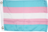 Transgender Pride 12"X18" Car Flag Rough Tex® 100D