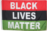 Black Lives Matter Pan-African Official African American Flag 2'x3'- Rough Tex® 100D