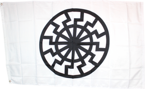 BLACK SUN FLAG ROUGH TEX® 100D 3'X5'