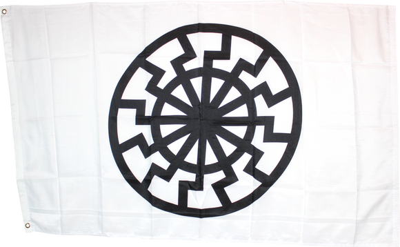 BLACK SUN FLAG ROUGH TEX® 100D 3'X5'