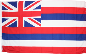 Hawaii Flag - 12x18 Inches Boat Flag Rough Tex® 100D Hawaiian State Banner