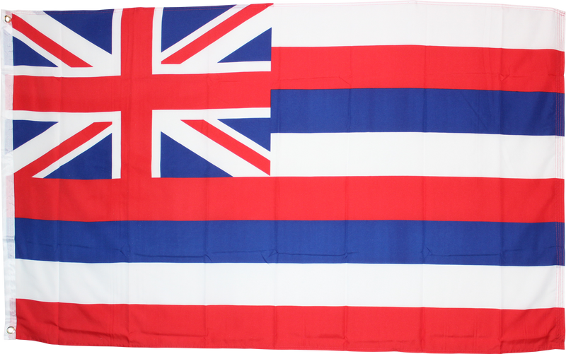 Hawaii Flag 4'X6' 68D Nylon ROUGH TEX ®
