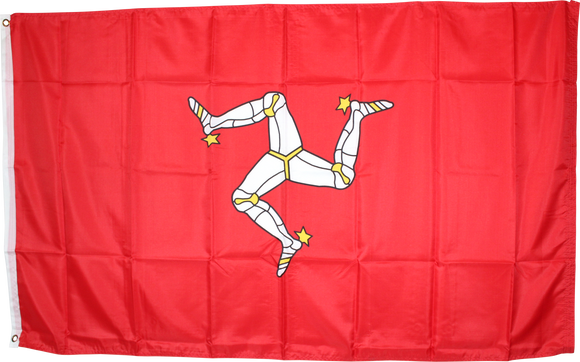 Isle Of Man  3'X5' Flag Rough Tex ®100D