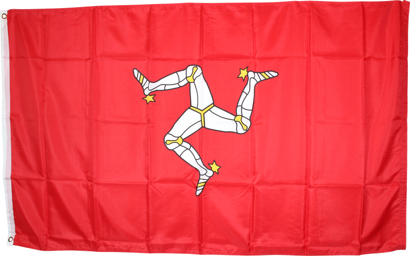 Isle Of Man  3'X5' Flag Rough Tex ®100D