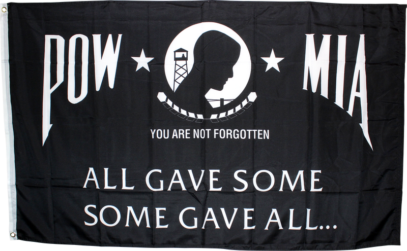 POW MIA All Gave Some Some Gave All 3'X5' Flag Rough Tex ® 68D Nylon