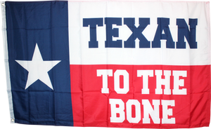 Texan To The Bone 3'X5' Flag Rough Tex ® 100D