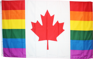 Canada Rainbow Flag 100D ROUGH TEX ® 3'x5'