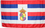Standard Of The Hawaiian King Kalakaua 1874-1891 Flag Rough Tex ® 3'x5' 100D Flags