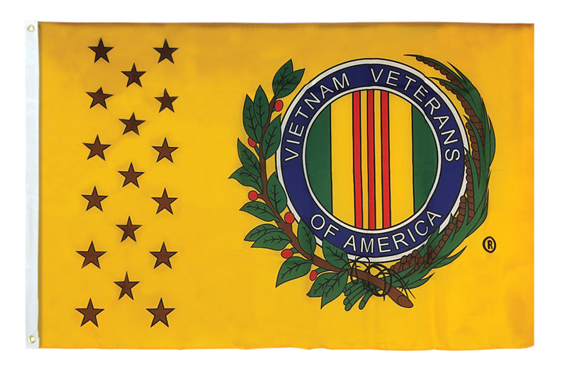 Vietnam Veterans Of America 3'X5' Flag Rough Tex® Super Polyester