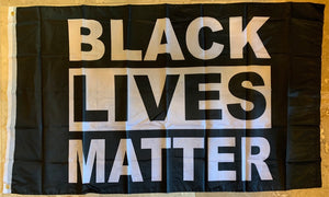 Black Lives Matter 3'X5' Single Sided Flag Rough Tex® 68D Nylon