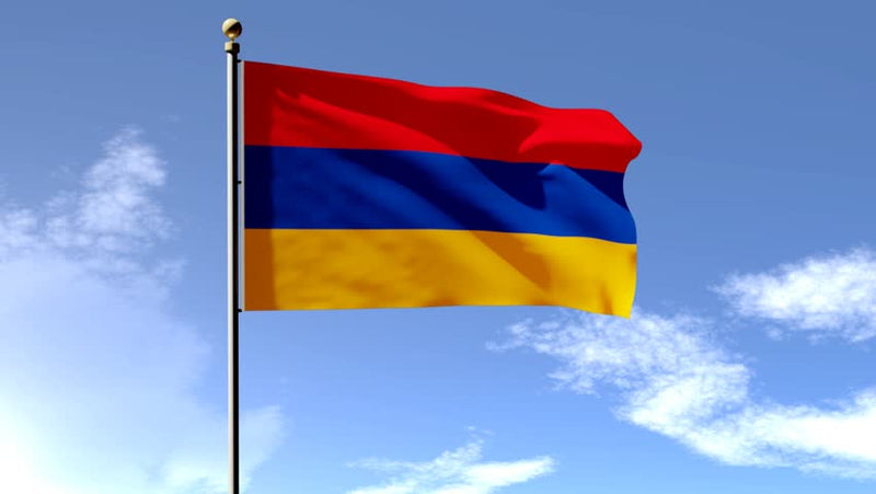 Flag Of Armenia 2'X3' Rough Tex® 100D