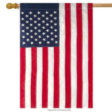 All American Betsy Ross Banner 5' Foot 1" Diameter Hard Wood Flag Pole Set With Wood Ball Top