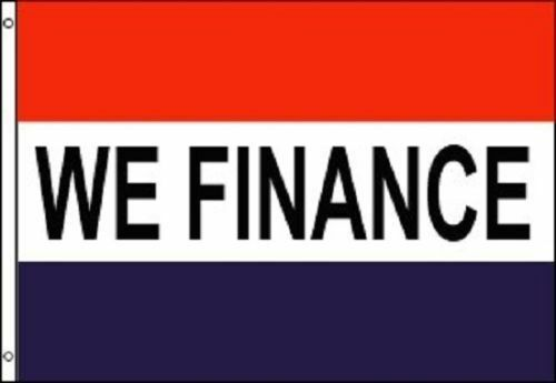 We Finance 3'X5' Flag Rough Tex® 68D Nylon