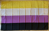 Non Binary Flag Rough Tex ® 100D 3'x5' Flags