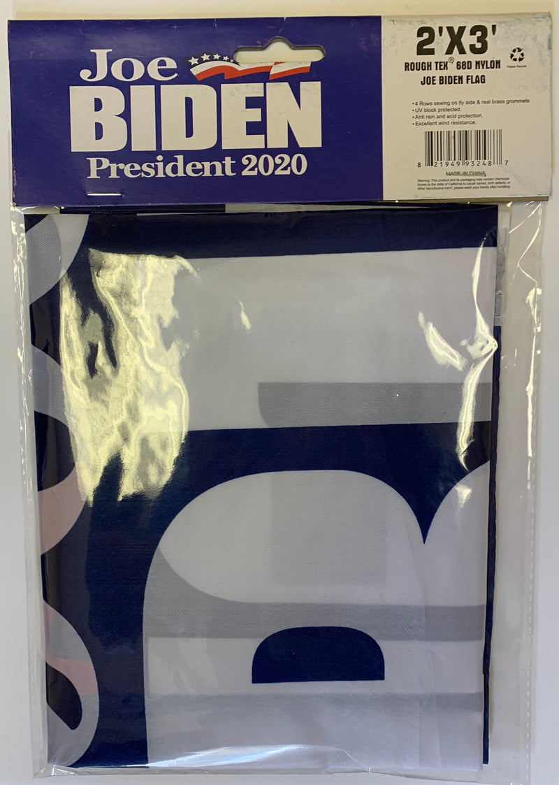 Joe Biden Democratic Party 2020 Presidential Blue Single-Sided Flag Banner 2'X3' Rough Tex® 68D Nylon