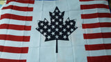 American Canadian 3'X5' Flag ROUGH TEX® 100D