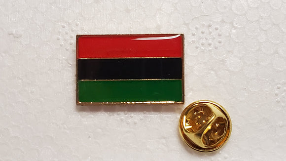 Pan African Cloisonné Hat & Lapel Pin