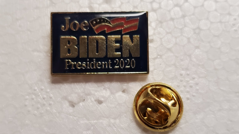 Joe Biden President 2020 Blue Cloisonné Hat Lapel Pin