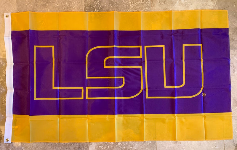 LSU Tigers Officially Licensed College Flag- BSI® 3'X5'