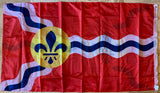 City Of St Louis Double Sided Flag 3'X5'- Rough Tex® 68D Nylon