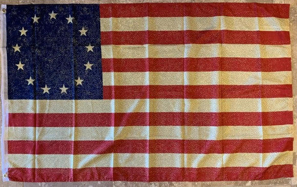 VINTAGE BETSY ROSS FLAG 3'X5' Rough Tex® 100D