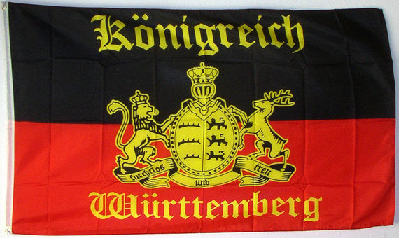 Wurttemburg Kindom 3'X5' Flag Rough Tex®