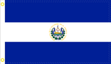 El Salvador Flag Rough Tex ® 2'x3' 100D