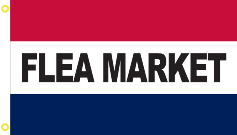 Flea Market 2'X3' Flag Rough Tex® 100D