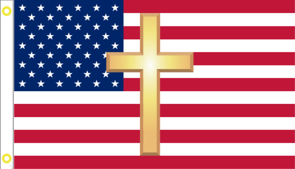 American Christian 3'X5' Flag Rough Tex® 100D