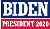 Biden President 2020 Democratic Presidential Blue And Red Double Sided Flag 12"X18" Rough Tex® 100D