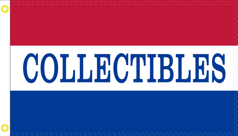 Collectibles Red & Blue Flag 2'X3' Double Sided Rough Tex® 100D