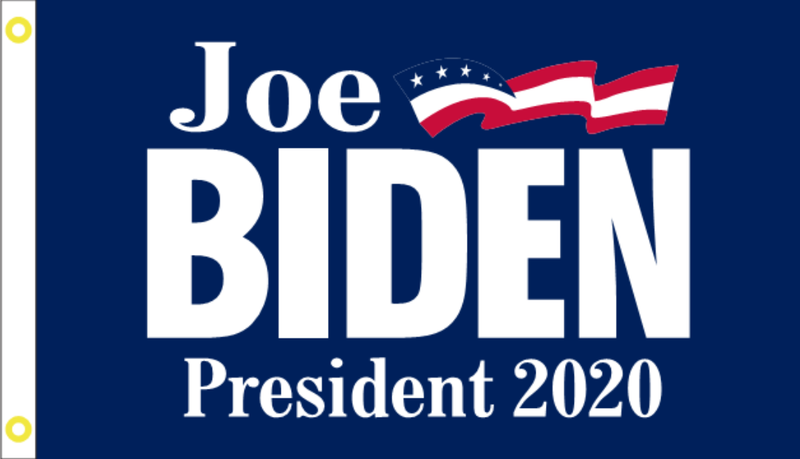 Joe Biden Democratic Party 2020 Presidential Blue Single-Sided Flag Banner 2'x3' Rough Tex® 68D Nylon