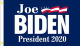 Joe Biden Democratic Party 2020 Presidential Blue Single-Sided Flag Banner 2'X3' Rough Tex® 68D Nylon