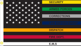 SERVICE USA MEMORIAL Flag - 3'X5' Rough Tex® 100D