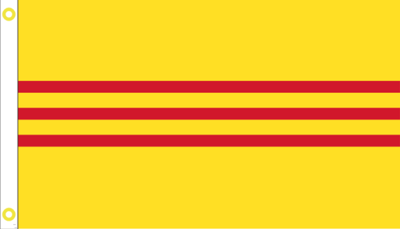 South Vietnam 3'X5' Flag Rough Tex® 100D