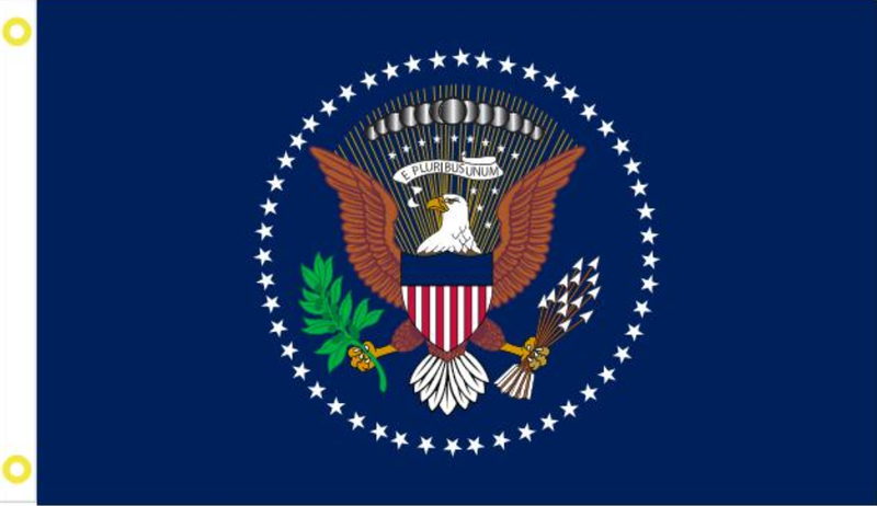USA President Seal Double Sided 3'X5' Flag Rough Tex® 100D
