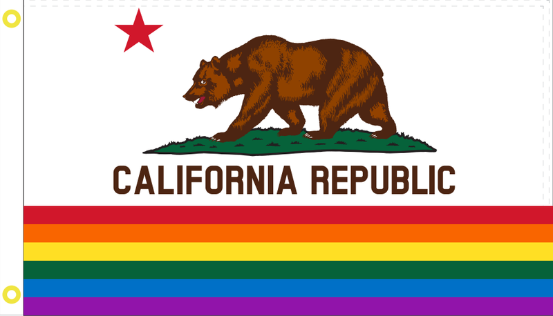 California Pride Republic Campaign Historical Flag 3'x5' DuraLite®